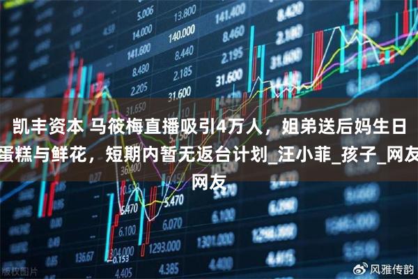 凯丰资本 马筱梅直播吸引4万人,姐弟送后妈生日蛋糕与鲜花,短期内暂无返台计划_汪小菲_孩子_网友